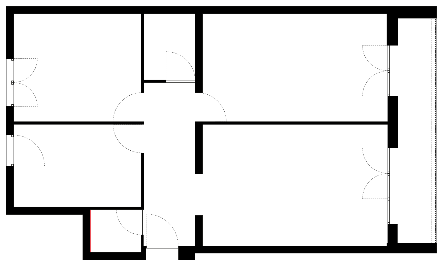 Avenue de Paris — Plan de l'existant