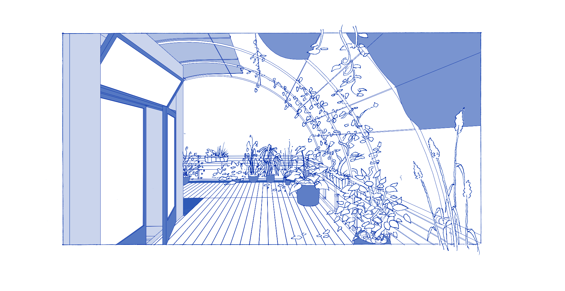 Étienne Marcel — Perspective dessinée — sortie de l'édicule